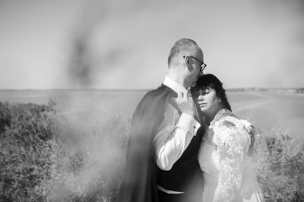 mariage à tarascon et seance photo aux saintes maries de la mer