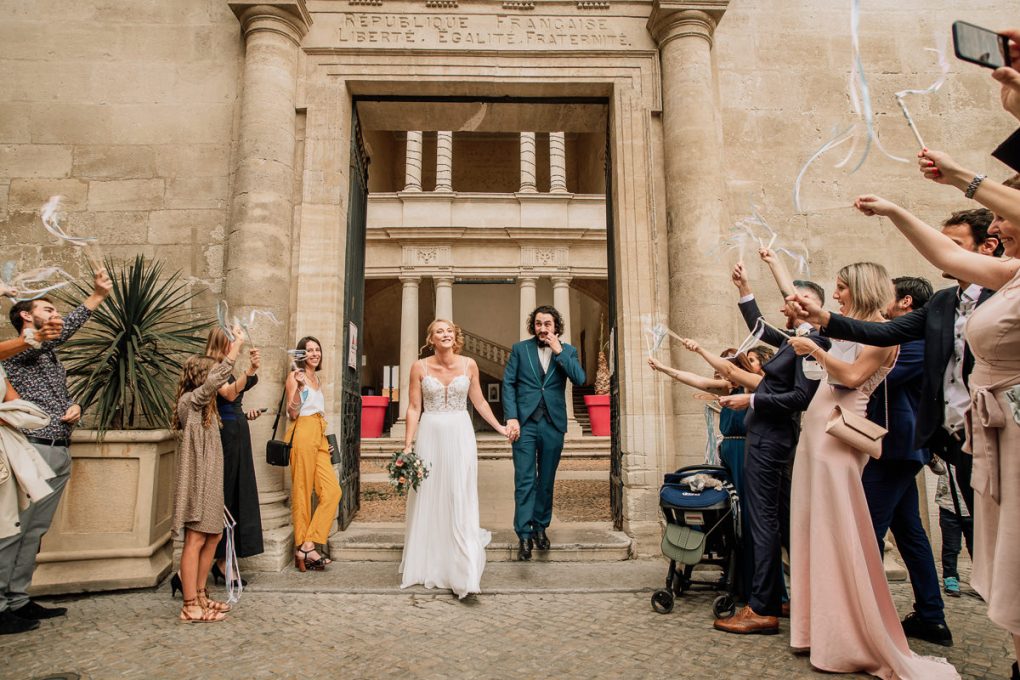 Mariage au Mas de la Mourade Mariage à mairie de Beaucaire